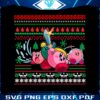 funny-pink-game-kirby-christmas-png-sublimation-design