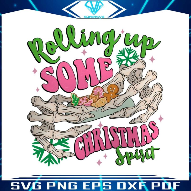 funny-rolling-up-some-christmas-spirit-png-download