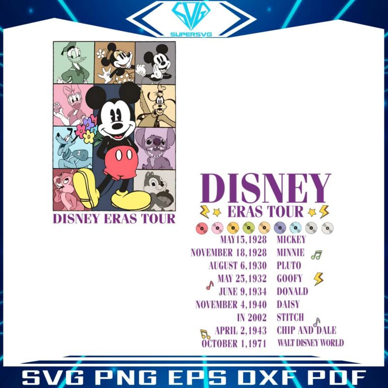 mickey-and-friends-disney-eras-tour-png-download-file