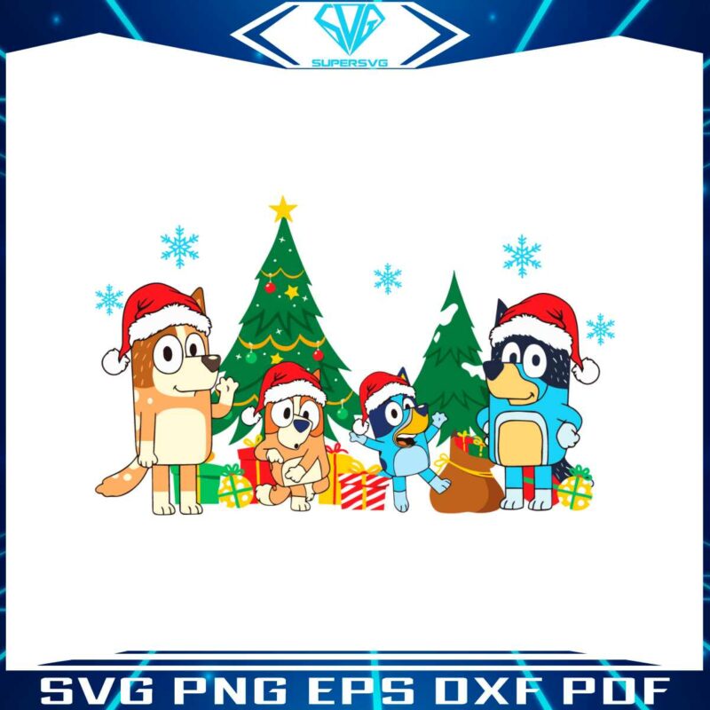 funny-bluey-christmas-tree-svg-graphic-design-file