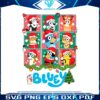 vintage-bluey-family-christmas-wreath-svg-cricut-file