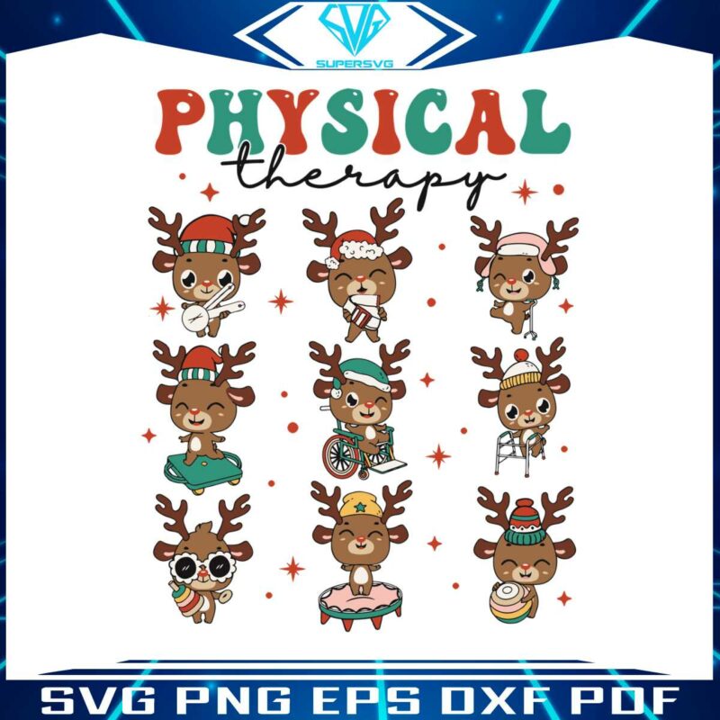 christmas-physical-therapist-cute-reindeer-svg-cricut-files