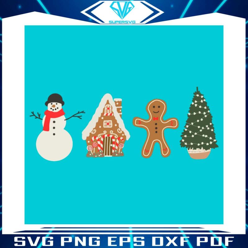 retro-christmas-cooki-and-snowman-svg-cricut-files