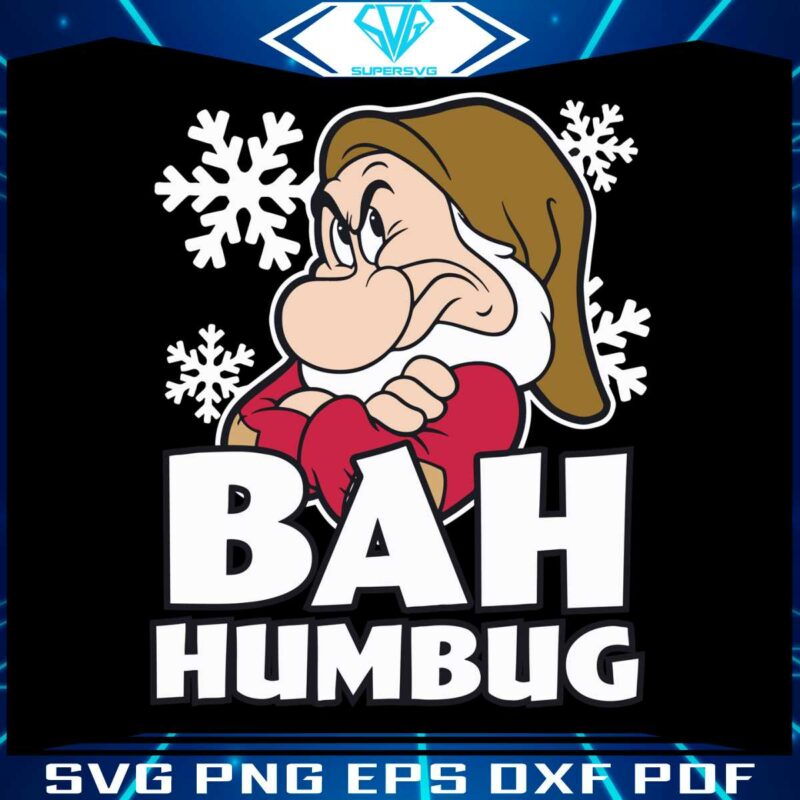 bah-humbug-grumpy-dwarf-christmas-svg-for-cricut-files