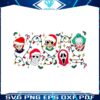 horror-movie-characters-christmas-lights-png-download