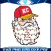 santa-kc-football-christmas-light-svg