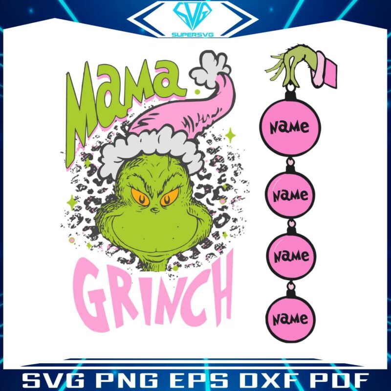 personalized-pink-mama-grinch-svg