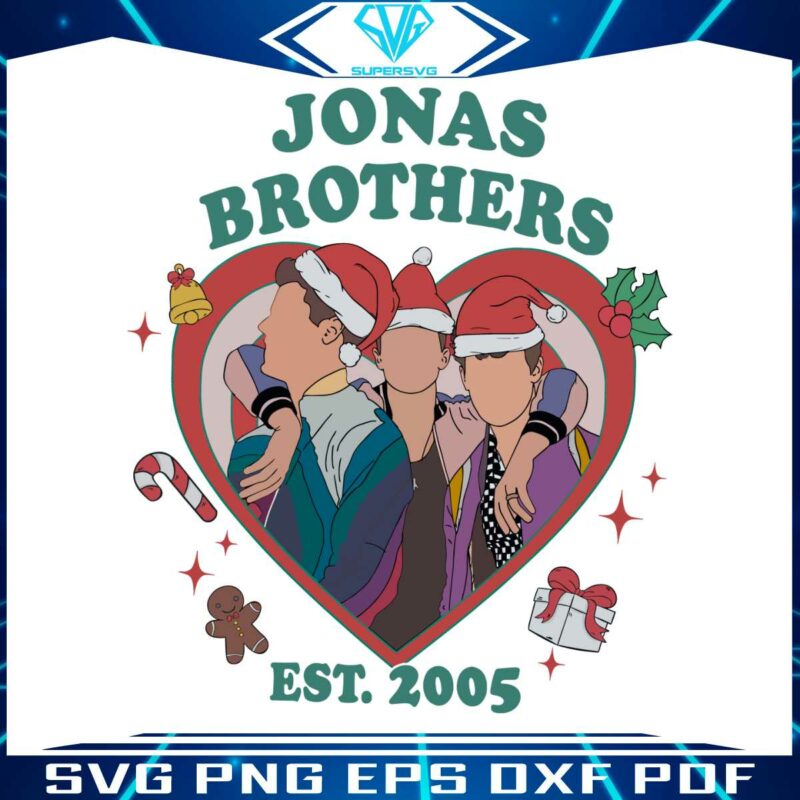 jonas-brothers-christmas-2005-svg