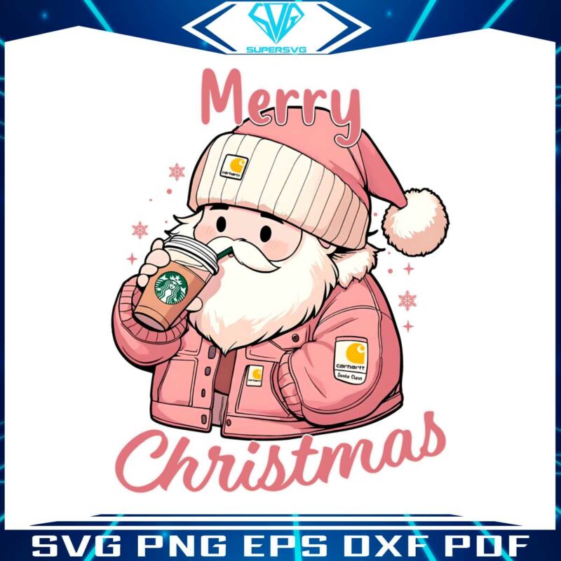 cute-pink-santa-coffee-png