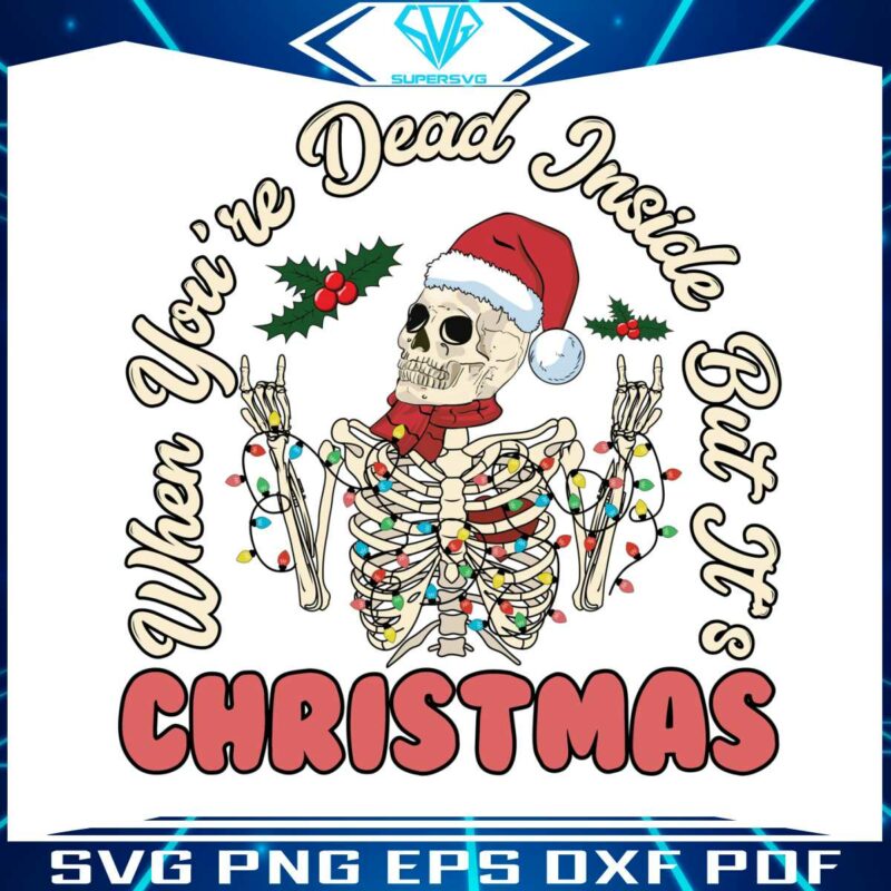dead-inside-christmas-lights-skeleton-svg