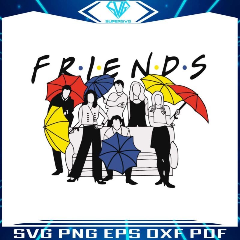 retro-friends-tv-show-svg