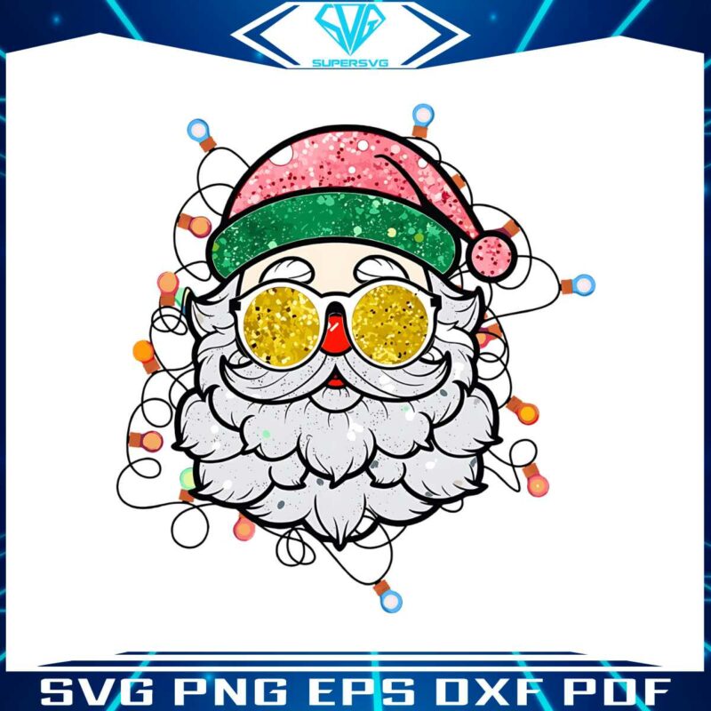 cute-santa-with-sunglasses-png