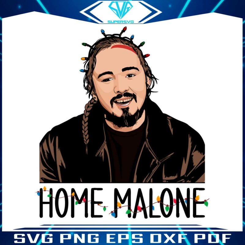 retro-home-alone-x-post-malone-svg