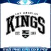 los-angeles-kings-hockey-team-svg