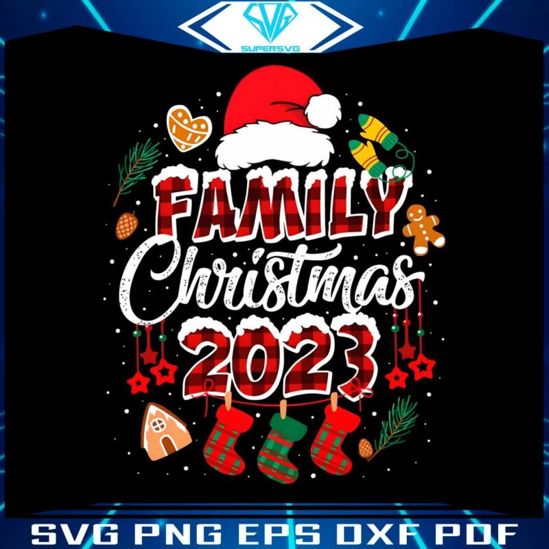 retro-family-christmas-2023-svg