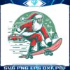 christmas-santa-claus-skateboard-svg