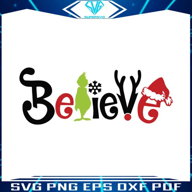 retro-grinch-believe-christmas-svg