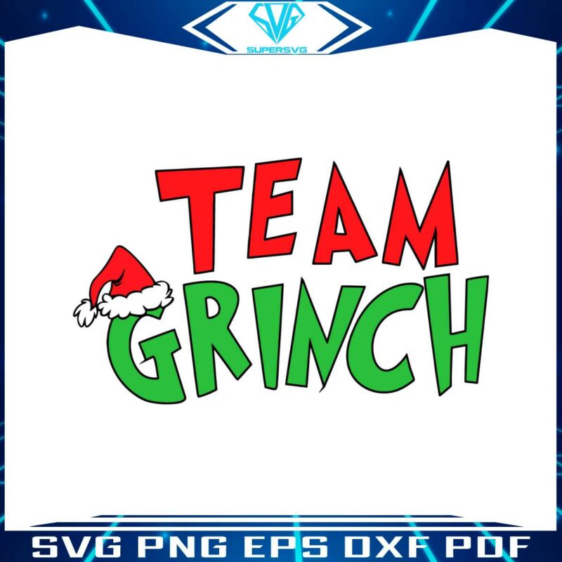 team-grinch-for-christmas-svg
