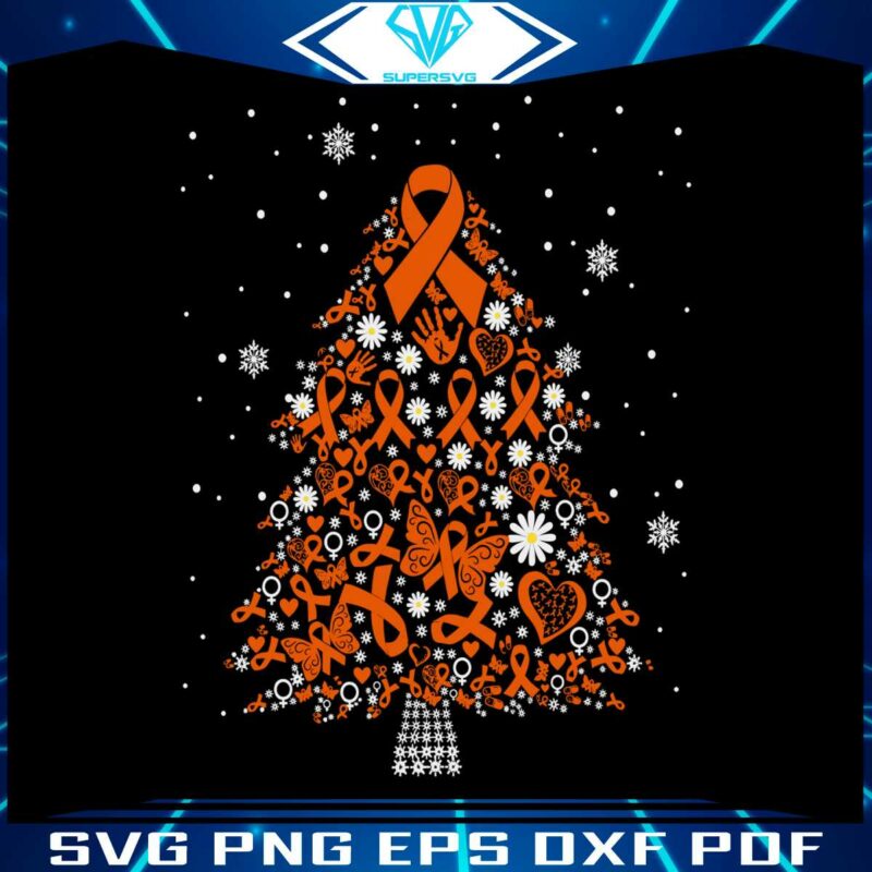 leukemia-awareness-christmas-tree-svg