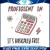 proficient-in-girl-math-calculator-svg