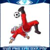 santa-soccer-funny-footballer-svg