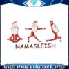 namasleigh-yoga-santa-christmas-svg