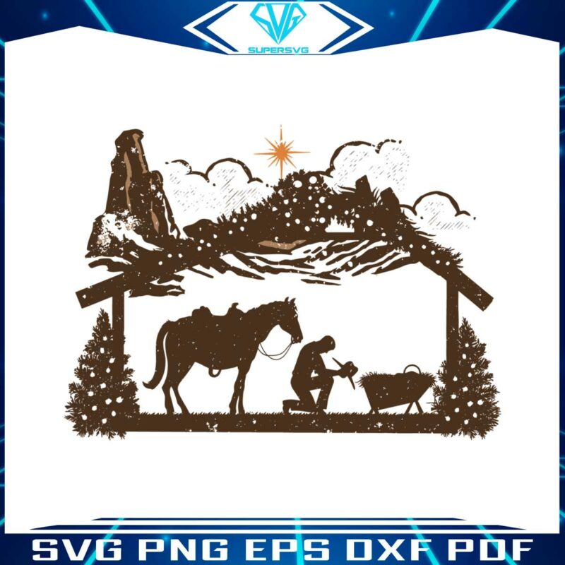 true-story-cowboy-christmas-svg