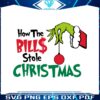 how-the-bills-stole-christmas-svg