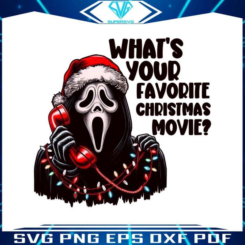 ghostface-christmas-whats-your-favorite-christmas-movie-png