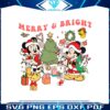vintage-merry-and-bright-mickey-and-minnie-christmas-tree-png