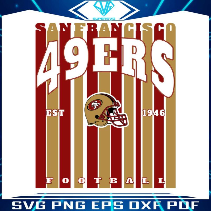 san-francisco-49ers-football-est-1946-svg