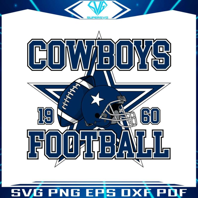 vintage-cowboys-football-helmet-svg-digital-download