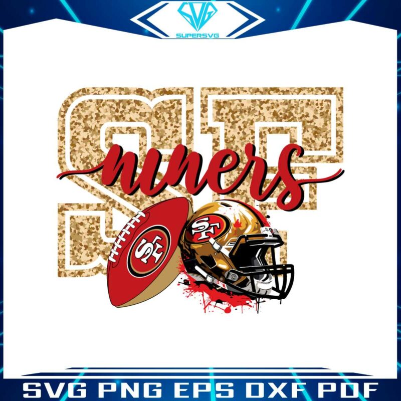 retro-49ers-sf-niners-football-helmet-svg