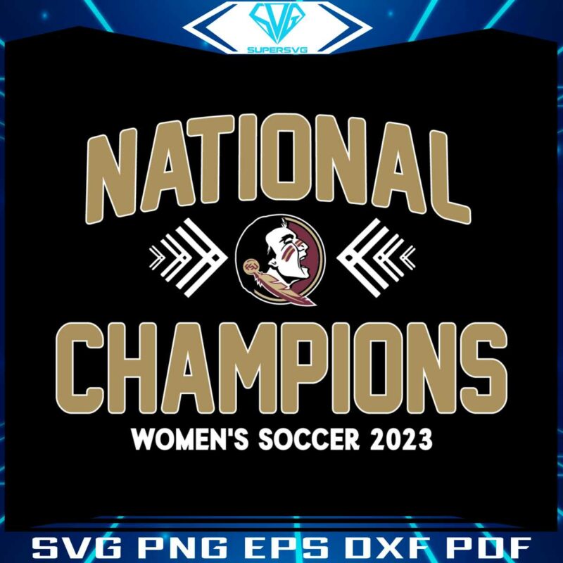 fsu-womens-soccer-2023-natitonal-champion-svg