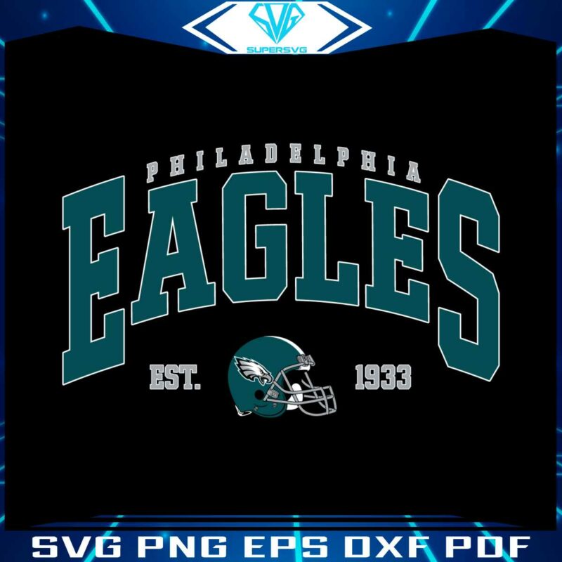 vintage-philadelphia-eagles-1933-football-svg