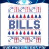 retro-bills-football-christmas-svg
