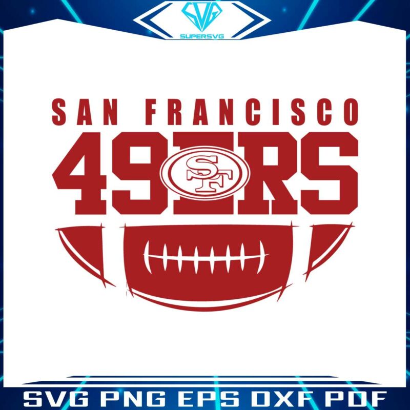 san-francisco-49ers-football-svg-download