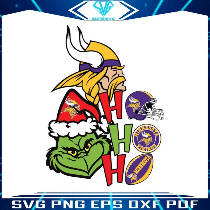 grinch-ho-ho-ho-minnesota-vikings-svg