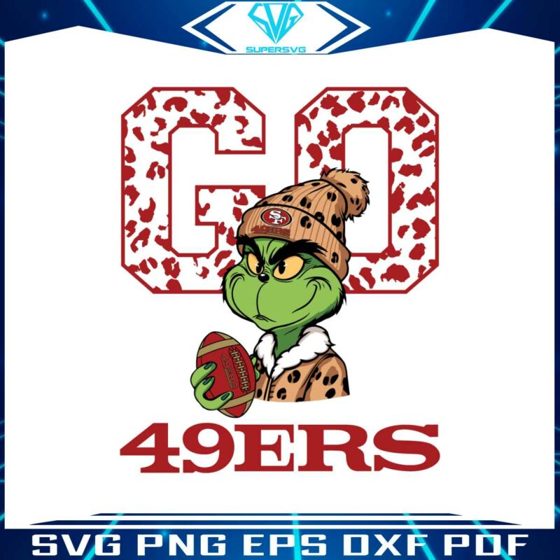 grinch-leopard-go-49ers-football-svg-digital-download