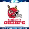 kansas-city-chiefs-helmet-deer-antlers-svg-digital-download