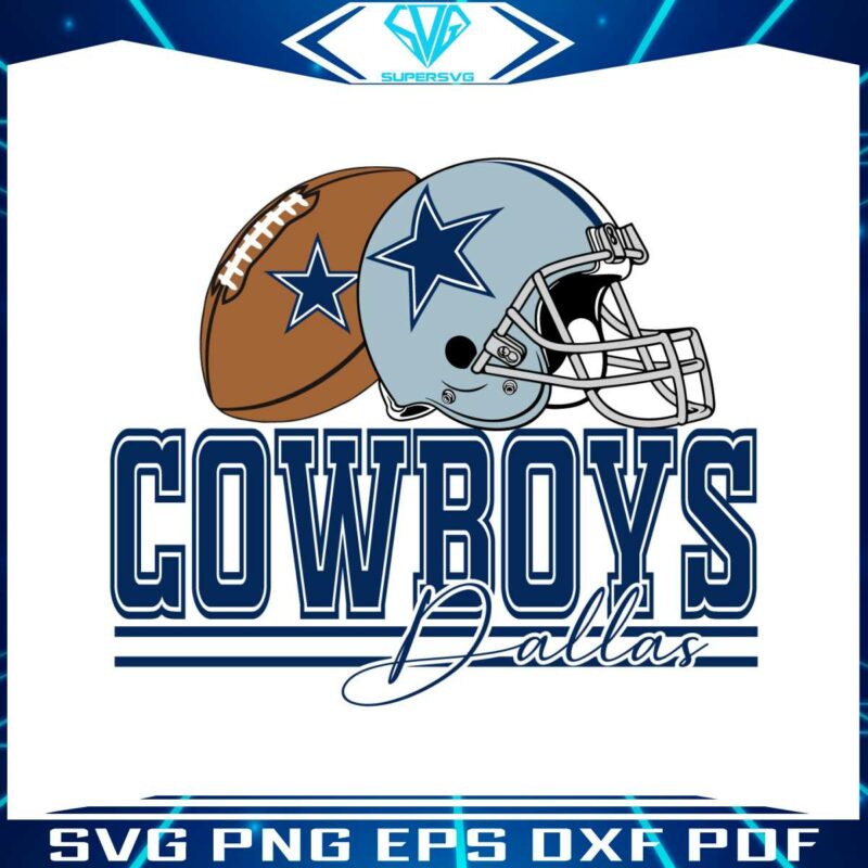 dallas-cowboys-football-helmet-svg-digital-download