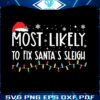 most-likely-to-fix-santas-sleigh-svg