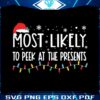 most-likely-to-peek-st-the-presents-svg