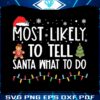most-likely-to-tell-santa-what-to-do-svg