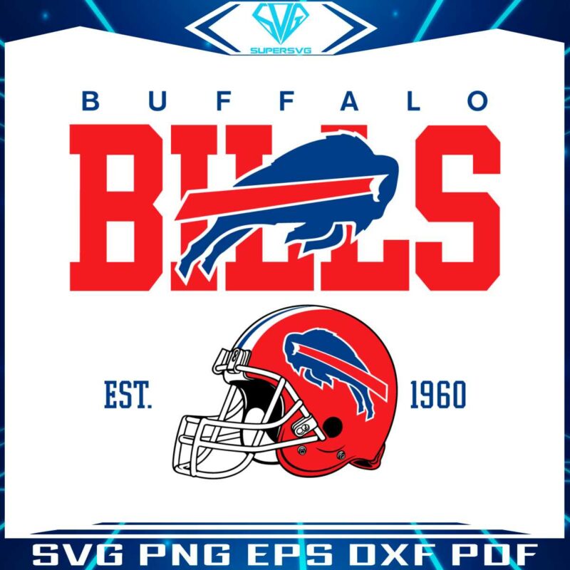 buffalo-bills-football-helmet-svg-digital-download