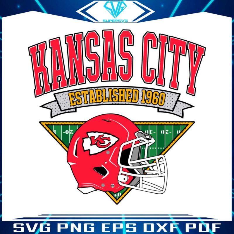 kansas-city-football-helmet-1960-svg-digital-download