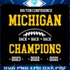 big-ten-conference-michigan-champion-svg