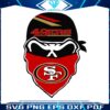 retro-san-francisco-49ers-skull-svg