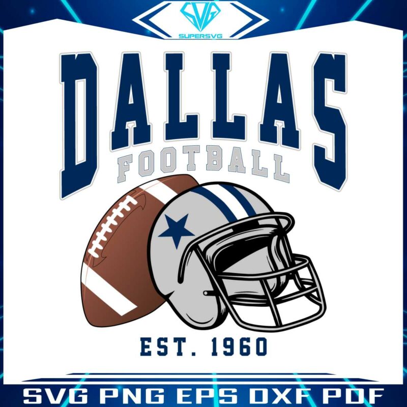 dallas-cowboys-football-helmet-svg-digital-download