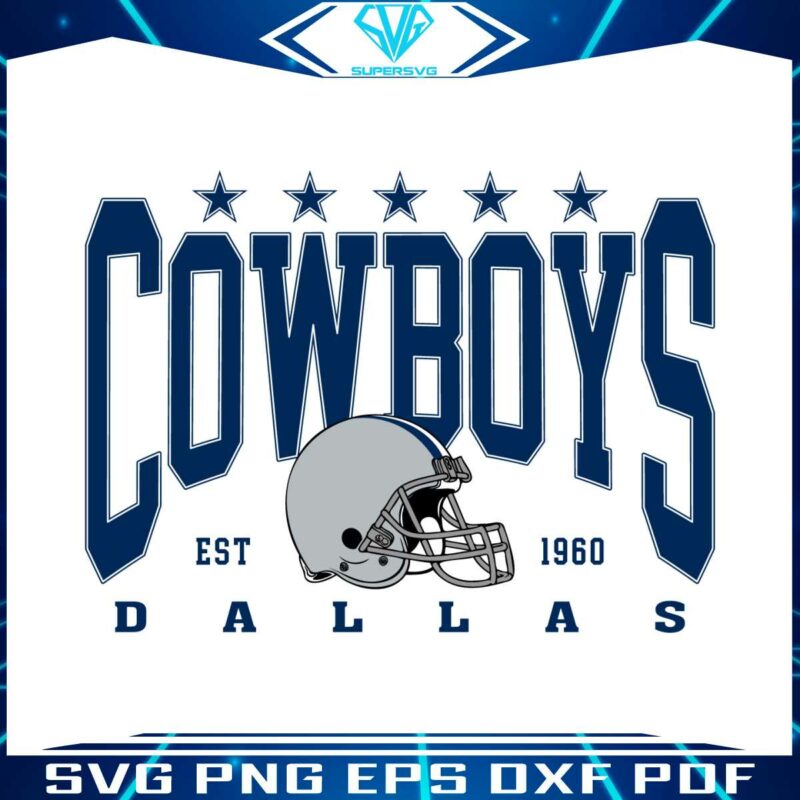 dallas-cowboys-helmet-stars-svg-digital-download